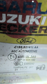 2014 2014 Ford Fiesta VI WZ Left Front Door Glass