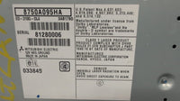 2006 - 2009 Mitsubishi Outlander II CW*W VR CW6W Roof Mounted DVD Player