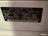2015 2015 Subaru Forester SJ EGR Valve