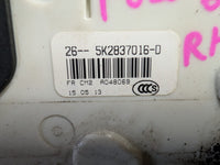 2013 Right Front Lock Actuator, 5K2837016D, 2013, Volkswagen, Polo, Trendline, MK5 | 6C 6R
