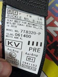 Left Front Seat Belt, 2016, Subaru, Forester, SJ | T&H Wreckers