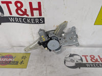 Right Rear Window Regulator/Motor, 2012, Suzuki, SX4, EY | T&H Wreckers