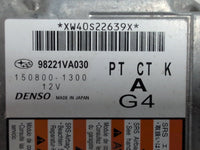 2016 2016 Subaru WRX VA SRS Control Module