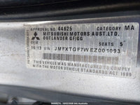 2014 Mitsubishi Outlander ZJ- Left Rear Seat Belt Stalk | T&H Wreckers