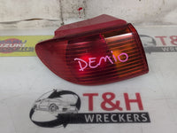 2003 - 2005 Mazda Mazda2 DY Genki Left Taillight | Red Insert