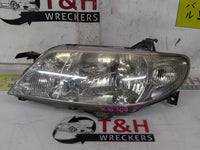 2001 - 2003 Mazda 323 Astina VI BJ BJ 1.8 Astina (BJ10, BJ8S) Left Headlight