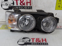 2011 - 2016 Holden Barina TM Right Headlight | with Chrome Ring Type