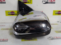 2000 - 2006 Mitsubishi Pajero NM NP Left Door Mirror | Power Adjust, Chrome
