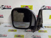 2000 - 2006 Mitsubishi Pajero NM NP Left Door Mirror | Power Adjust, Chrome