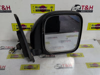 2000 - 2006 Mitsubishi Pajero NM NP Right Door Mirror | Power Adjust, Black
