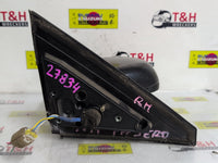 2000 - 2006 Mitsubishi Pajero NM NP Right Door Mirror | Power Adjust, Black
