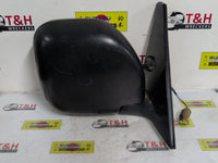 2000 - 2006 Mitsubishi Pajero NM NP Right Door Mirror | Power Adjust, Black