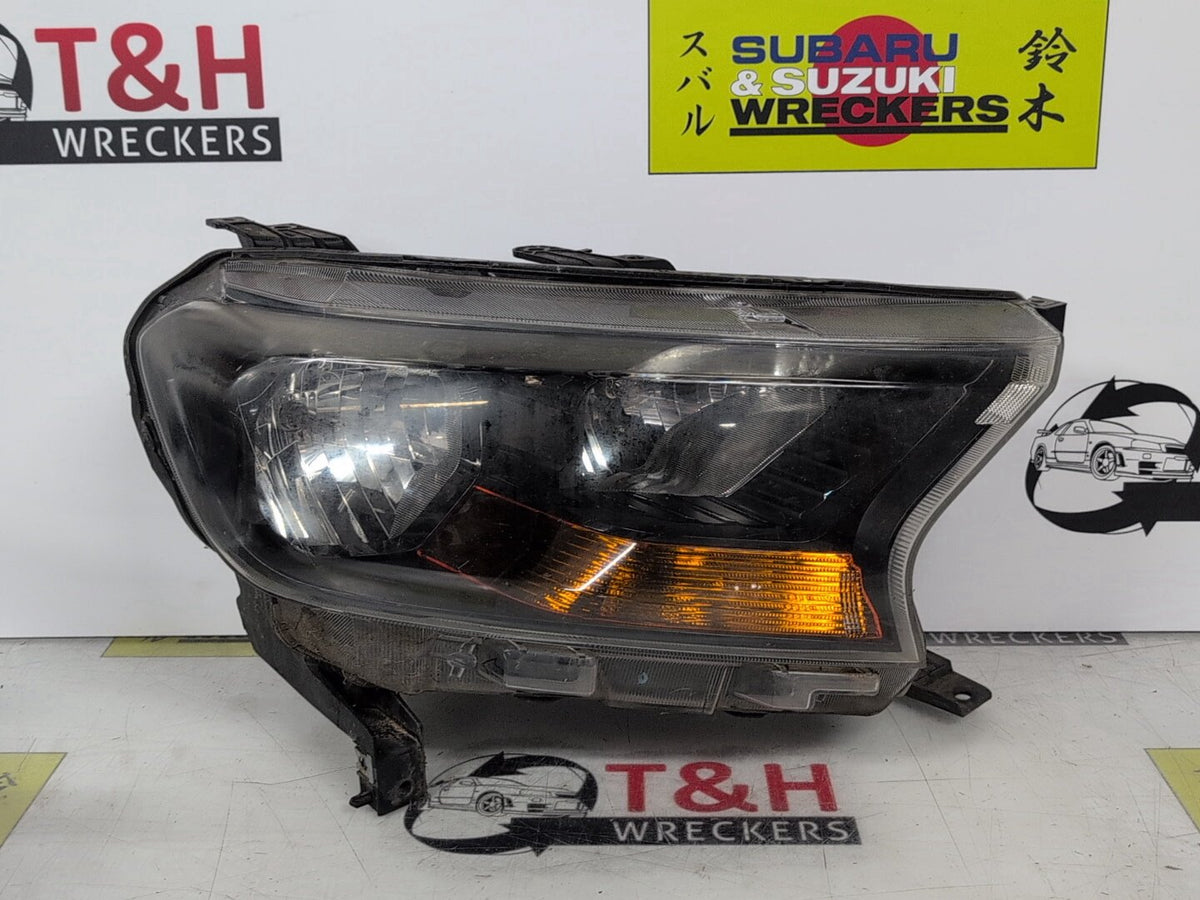 2015 - 2022 Ford Ranger PX Series 2 XL XLS XLT Right Headlight | with Amber Flasher Type