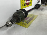Dec 2012 to Jan 2014 - Subaru Forester SJ Automatic - Left Driveshaft - Front, Green Cv Joint - inner joint close-up