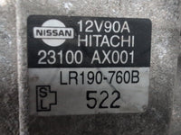 Aug 2007 to Oct 2010 - Nissan Micra K12 Petrol 1.4L Engine Code CR14 Australia Only - Alternator - identification label detai