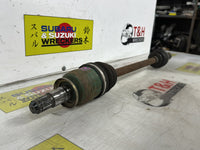 2000-2005 Subaru Impreza WRX 2.0L Turbo Rear Left Driveshaft AWD OEM - close-up of inner joint