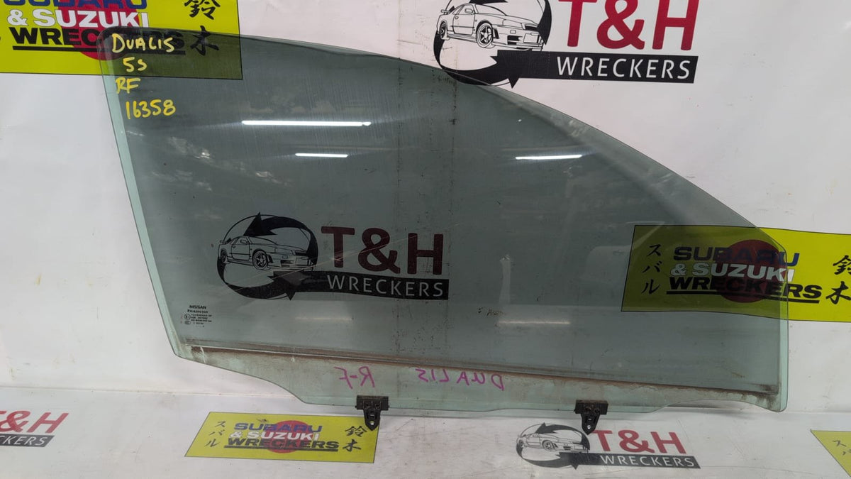 Right Front Door Glass, 2012, Nissan, Dualis, Ti, I J10