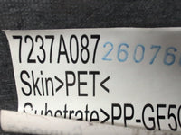 2012 - 2024 Mitsubishi Mirage LA LB Parcel Shelf