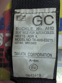 2015 - 2021 Subaru Liberty VI BN Centre Seat Belt