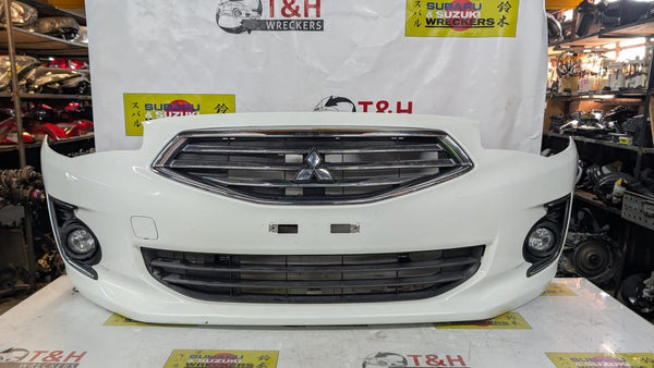 Front Bumper Bar, 2015, Mitsubishi, Mirage