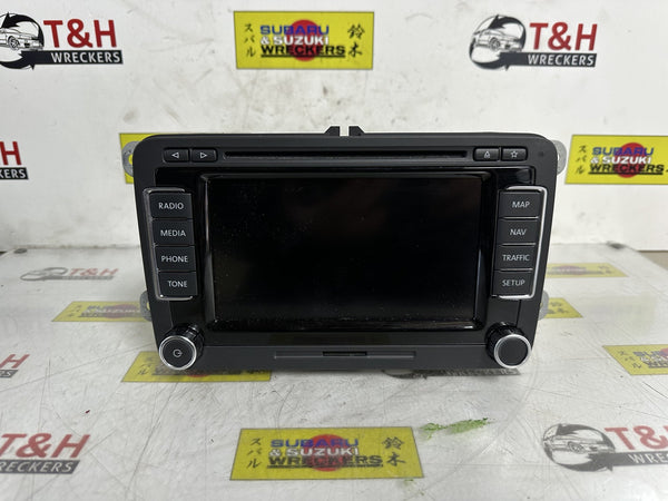 2012 - 2017 Volkswagen CC B7 FWD Stereo Head Unit