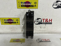 2002 - 2006 Subaru Impreza Power Window Switch | RH Front (Master Switch), Green Backing