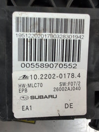 2009 - 2014 Subaru Liberty Handbrake Actuator