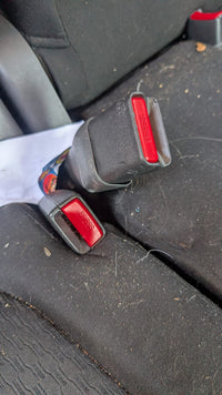 2014 2014 Mitsubishi Outlander ZJ Rear Centre Seat Belt Stalk