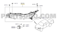 2024 - 2025 Mitsubishi Triton MV Right Front Bumper Bar Indicator Light