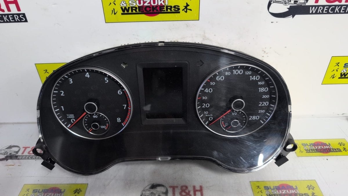 Instrument Cluster, 2013, Volkswagen, Jetta