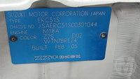 2001 - 2007 Suzuki Liana 2WD 1.8L Automatic Automatic Transmission | Rh4 Si-Ii