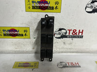 2002 - 2006 Subaru Impreza Power Window Switch | RH Front (Master Switch), Green Backing