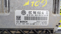 ECU, 03C906016AJ, 2010, Volkswagen, Golf, MK6 - 5K