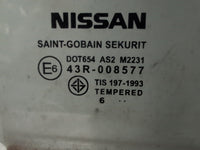 2007 2007 Nissan Tiida C11 Right Rear Door Glass