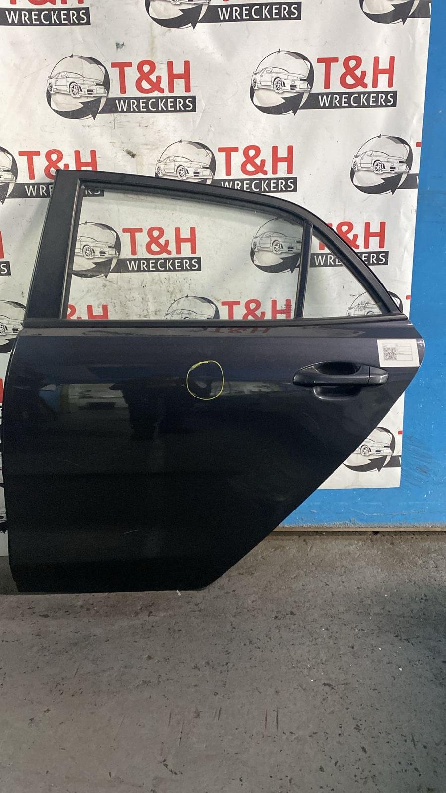 Left Rear Door, 2019, Kia, Rio, S, YB