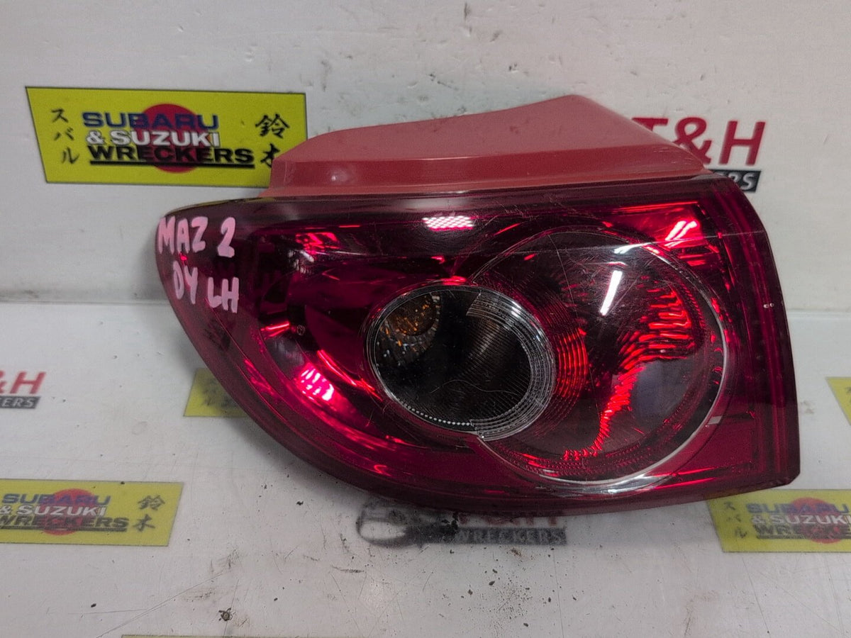 Mazda Mazda2 Jun 2005 - Aug 2007 DY Hatchback Left Taillight