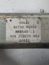 1997 - 2002 Nissan Elgrand E50 Right Front Window Regulator/Motor