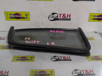 2005 - 2010 Suzuki Swift EZ Left Rear Quarter Door Glass