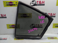 2014 - 2021 Subaru WRX VA Left Rear Quarter Door Glass