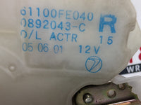 2002 - 2005 Subaru Impreza GG GG6 Right Rear Lock Actuator