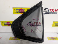 Left Rear Quarter Door Glass, 2011, Honda, Accord, Euro, CU