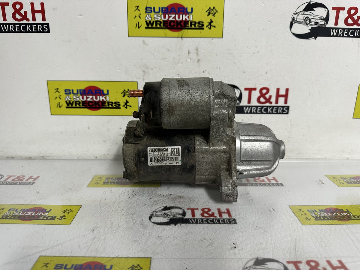 Aug 2010 to Mar 2017 - Suzuki Swift FZ Petrol 1.4L Engine Code K14B VIN JSAFZC - Starter Motor
