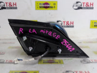 2012 - 2024 Mitsubishi Mirage LA/LB Right Door Mirror | Colour Coded