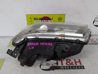 2005 - 2018 Suzuki Grand Vitara JB JT 5 Door | Left Headlight- Halogen