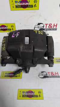 2017 Left Front Caliper, 2017, Nissan, X | Trail, ST, T32