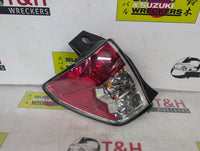 Feb 2008 to Dec 2012 - Subaru Forester - Left Taillight - In Body