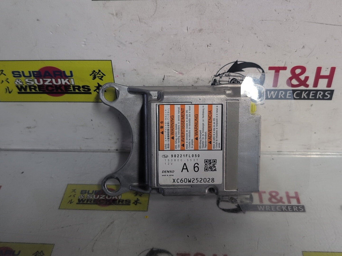 Airbag Module, 98221FL050, 2018, Subaru, Impreza, 2.0i, GK