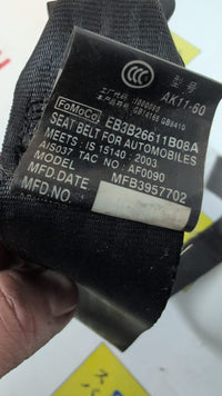 2016 Right Front Seat Belt, 2016, Ford, Ranger, PXII