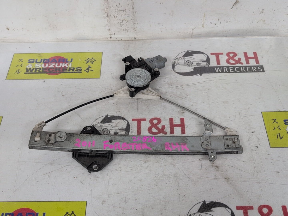 2008-2012 Subaru Forester SH - - Right Rear Window Regulator/Motor