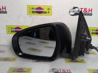 2015 - 2024 Suzuki Vitara LY Left Door Mirror | Manual Fold, Non-Blind Spot Monitor, Non-Indicator, High Gloss Black